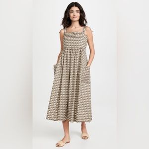 NWT $448 Tory Burch Tie Shoulder Beach Dress